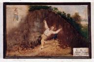 ex-voto, tableau : Accident dans une carrière, Giovanni Deprati