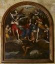 tableau : Christ Sauveur désigné par saint Jean Baptiste