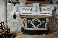 autel, gradins d'autel (2), faux tabernacle (autel tombeau, autel secondaire)