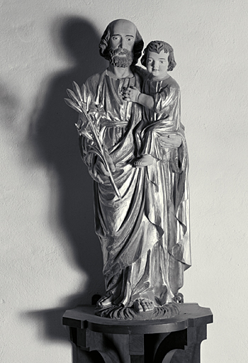 statue (petite nature) : Saint Joseph