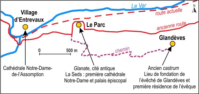 évêché, puis école du Sacré-Coeur, aujourd'hui centre hospitalier