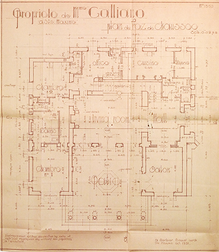 Maison de villégiature (villa balnéaire) dite Las Palmas, actuellement Saint-Jude