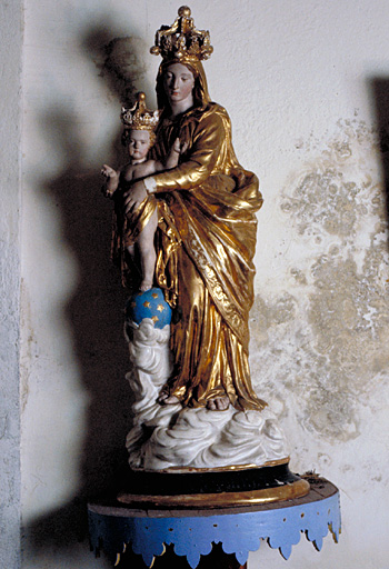 statue (statuette) : Vierge à l'Enfant