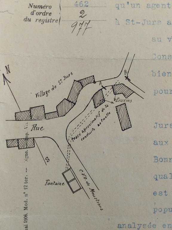 Fontaine et lavoir, dite fontaine-fraîche, ou la fontaine-qui-se-serre ou la bonne-fontaine