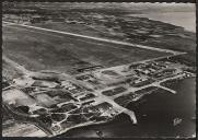Vue aérienne de l'hydroaérodrome vers 1930.