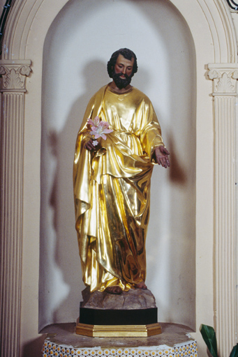 statue (petite nature) : Saint Joseph