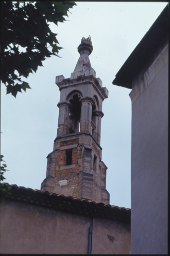 Bâtiment G, clocher vu du sud-ouest.