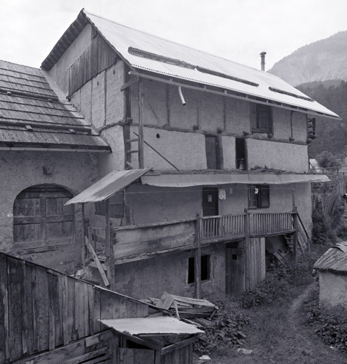 Façade nord du corps de logis.