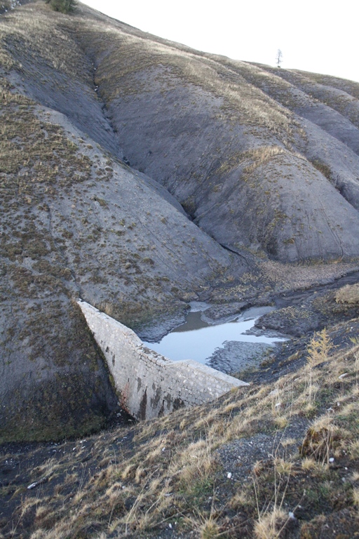 barrage sur le ravin des Adrechs