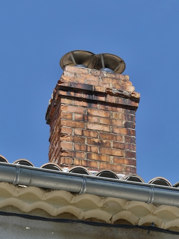 Souche de cheminée.