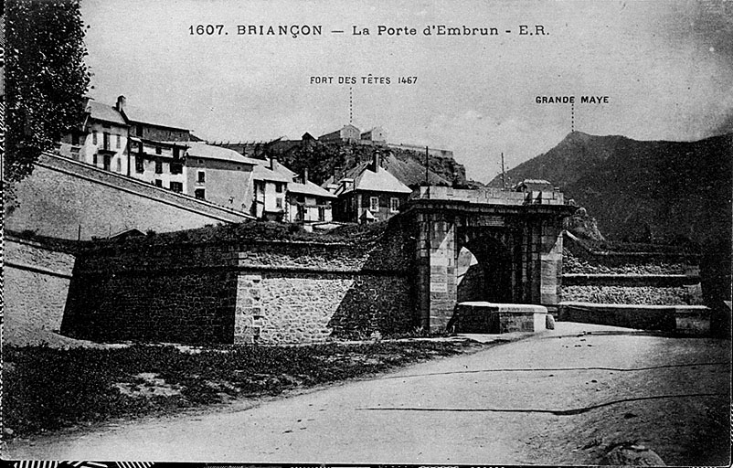 fortification d'agglomération dite enceinte de la ville de Briançon