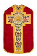 Chasuble (ornement rouge N° 5)
