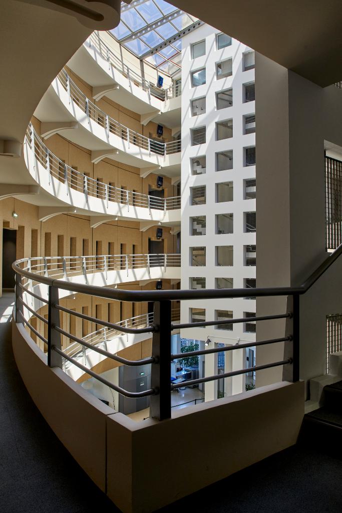 Bâtiment Rotonde. Vue intérieure du vestibule. 