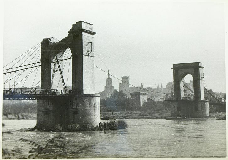 pont suspendu d'Avignon