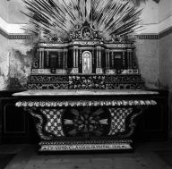 ensemble du maître-autel (autel, 2 gradins d'autel, tabernacle)