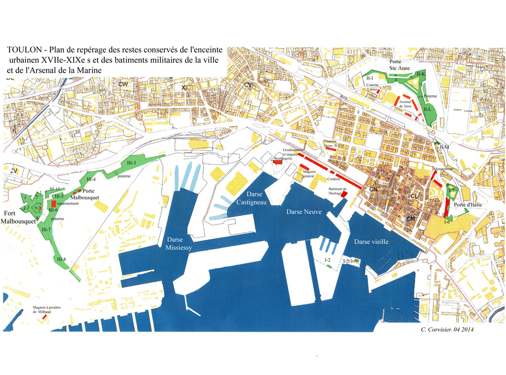 Ports et aménagements portuaires de la commune de Toulon - Inventaire  Général du Patrimoine Culturel