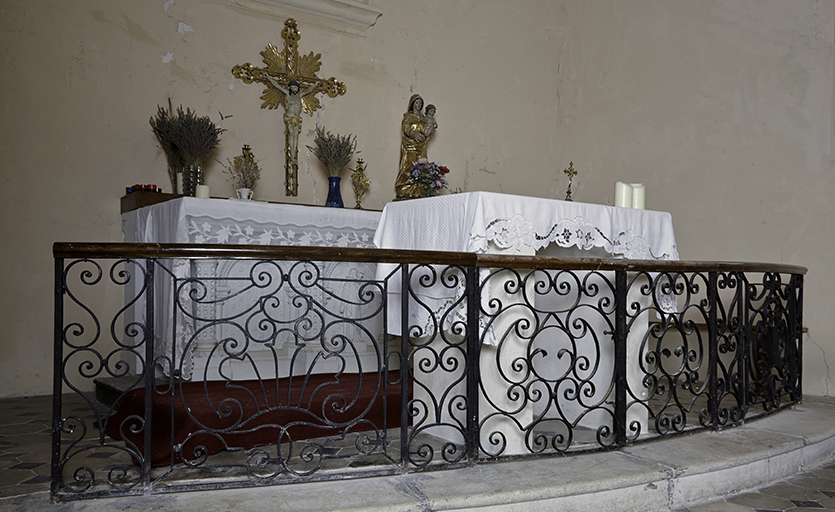 Clôture de chœur (table de communion)