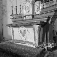 autel, gradins d'autel (3), tabernacle, exposition (maître-autel, autel tombeau, tabernacle à aile)