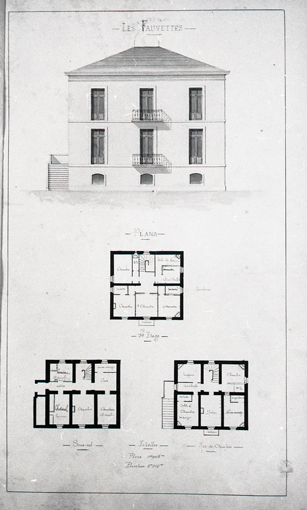 maison dite Villa des Fauvettes, actuellement Hôtel de l'Olivier