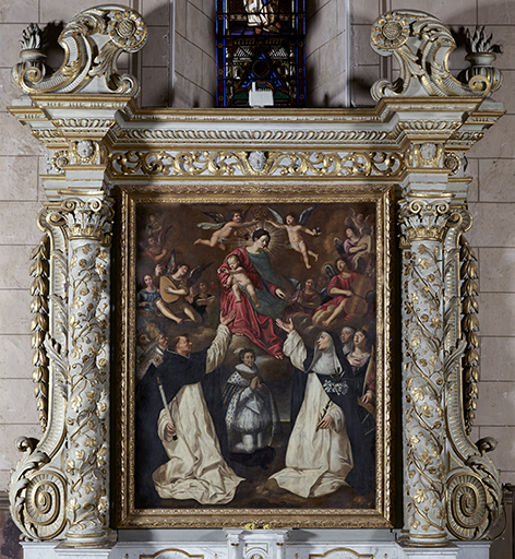 retable de la Donation du rosaire