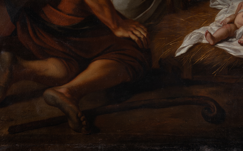 tableau : L'Adoration des bergers