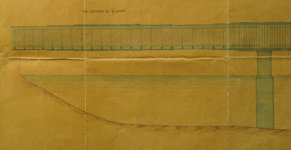 pont ferroviaire de Trinquetaille dit aussi pont de Lunel ou pont aux Lions