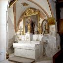 ensemble de l'autel de la chapelle Notre-Dame-du-Rosaire