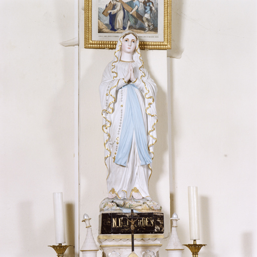 statue (petite nature) : Notre Dame de Lourdes