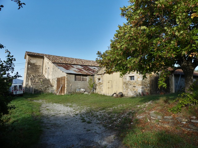 Cour. Vue d'ensemble prise du sud-est.