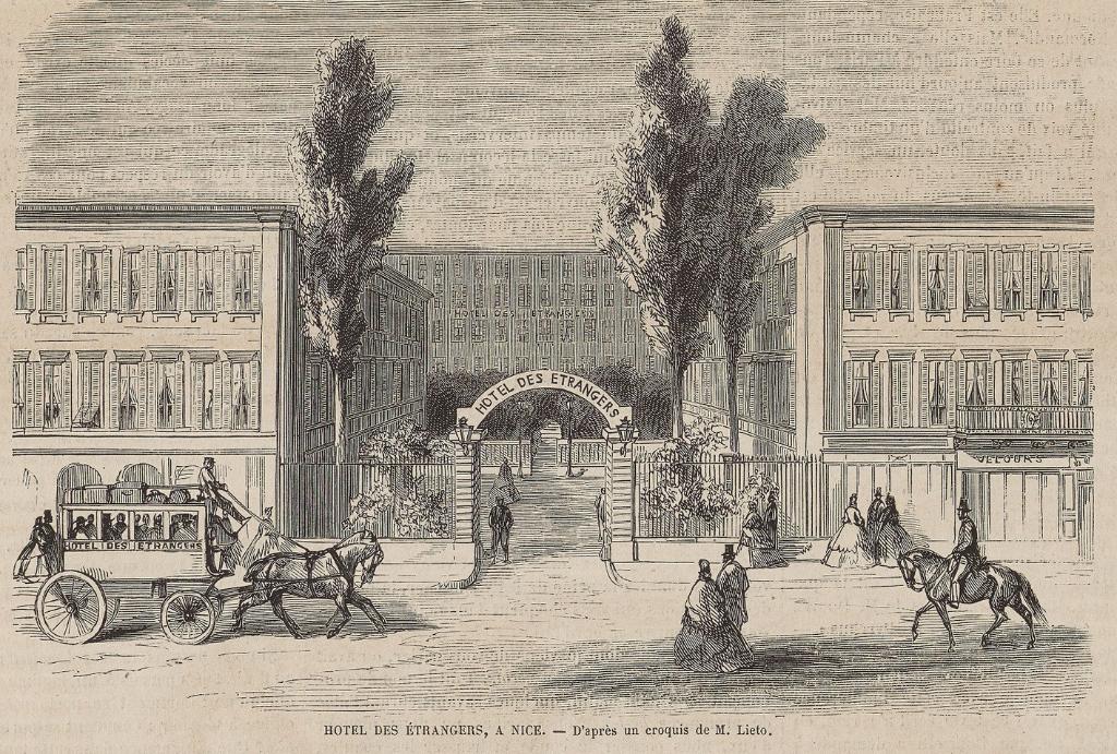 hôtel de voyageurs dit Albergo dei forestieri ou Hôtel des étrangers
