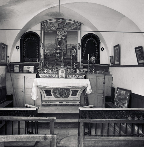 le mobilier de la chapelle Saint-Joseph