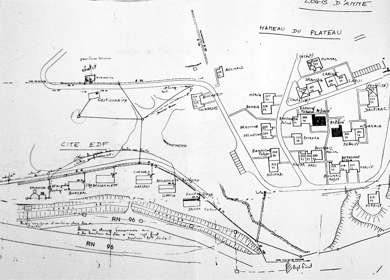 Hameau de forestage de Harkis de Jouques, dit le Camp du Logis d'Anne