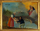 tableau, ex-voto : Enfant sauvé de la noyade