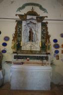 Retable du maître-autel, statue de saint Roch