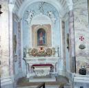 ensemble de l'autel et retable (N° 1) de saint Charles Borromée (autel, 2 gradins d'autel, retable)