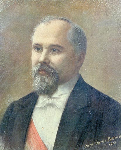 tableau : portrait de Raymond Poincaré