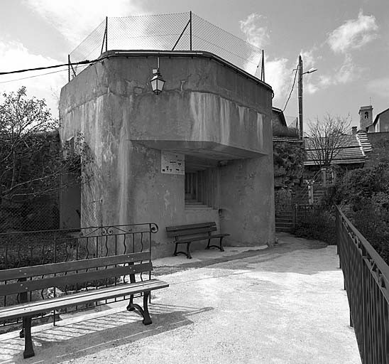 ligne fortifiée dite casemates d'intervalle et de deuxième position, secteur fortifié des Alpes-Maritimes