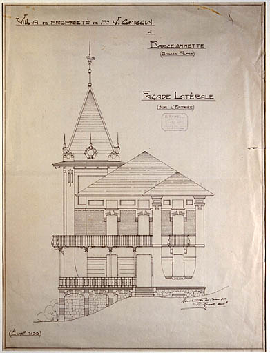 présentation de l'étude sur les villas mexicaines du canton de Barcelonnette