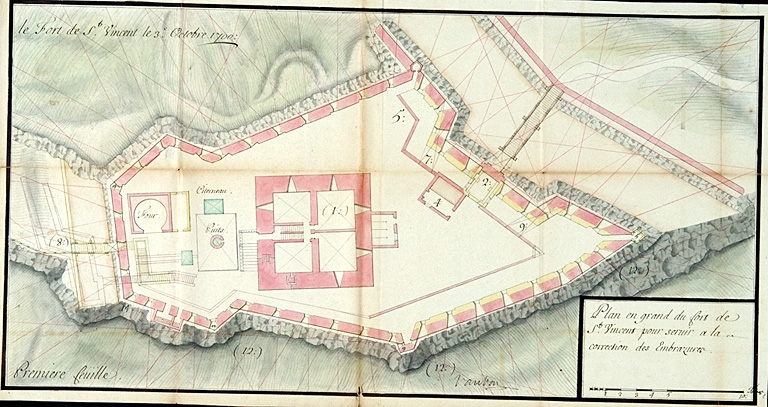 fort dit fort Saint-Vincent, puis fort Joubert, de l'organisation défensive de l'Ubaye