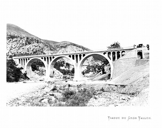 viaduc ferroviaire du Gros-Vallon