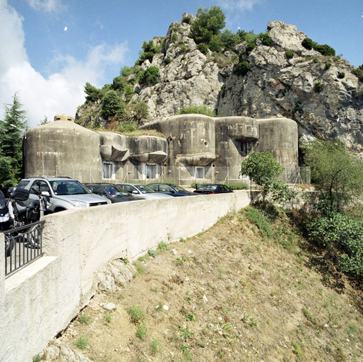 ouvrage mixte dit fort de Sainte-Agnès, secteur fortifié des Alpes-Maritimes