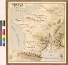 ensemble de 8 cartes murales de la série la France et les Bassins fluviaux