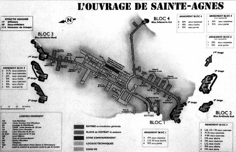 ouvrage mixte dit fort de Sainte-Agnès, secteur fortifié des Alpes-Maritimes
