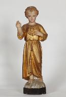 Statue (statuette) : Jésus Enfant du Sacré-Coeur