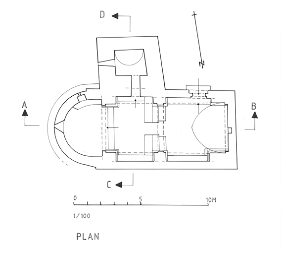 Plan [de la chapelle Saint-Michel].  