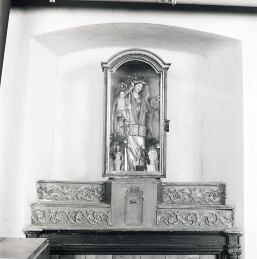 autel, gradins d'autel (2), faux tabernacle (autel-tombeau, autel secondaire)