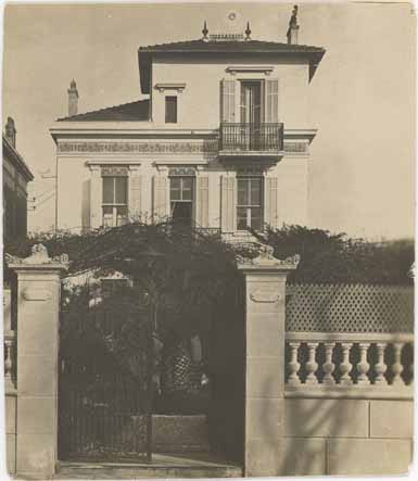 maisons jumelées dites villas les Myosotis, actuellement Retraite Fleurie, et Britannia