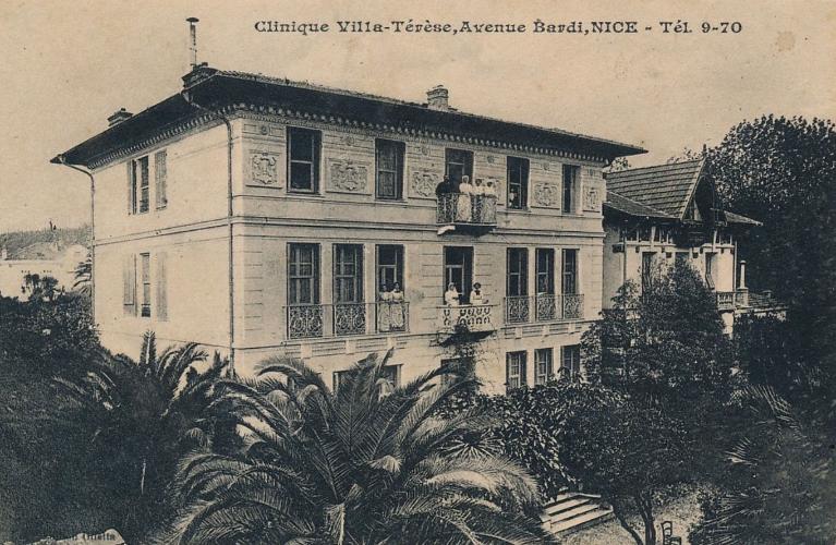 hôpital (clinique) Villa Thérèse, puis hôtel pension Pompeia puis hôtel pension du bon repos, puis maison de retraite, actuellement crèche La cantarineta