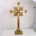 croix d'autel, reliquaire de la Vraie Croix