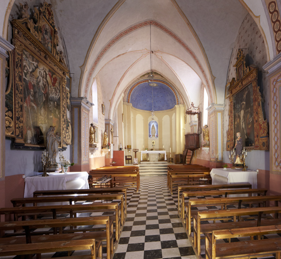 Le mobilier de l'église paroissiale Saint-Pierre-et-Saint-Pons
